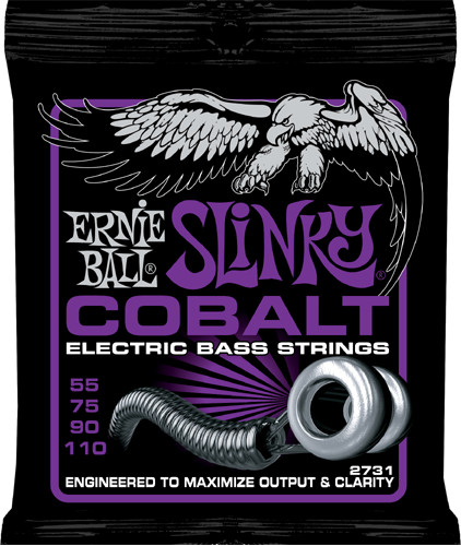 Ernie Ball 2731 Cobalt Power Slinky .055-.110