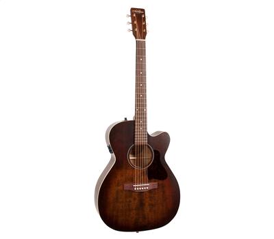 Art & Lutherie Concert Hall Legacy Bourbon Burst with Pickup & Cutaway2
