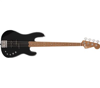 Charvel Pro-Mod San Dimas Bass PJ IV Caramelized Maple Fingerboard Metallic Black1