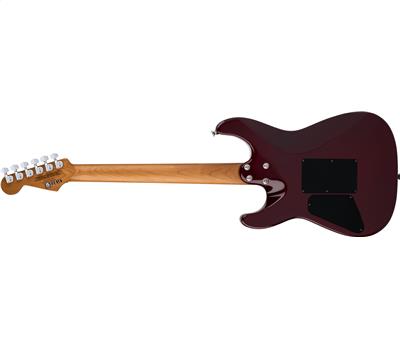 Charvel Pro-Mod Plus San Dimas Style 1 HH FR CM, Carmalized Maple Fingerboard Sangria Burst2