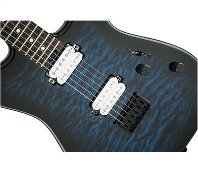 Charvel PM SD1 Pro-Mod San Dimas Style 1 HH HT Trans Blue Burst2