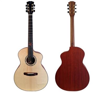Dowina Padauk Grand Auditorium Cut Toasted Top