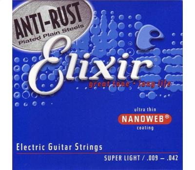 Elixir - Nanoweb Coated - Super Light - .009-.042