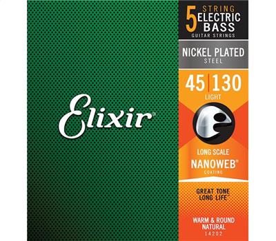 Elixir Nanoweb Coated Nickel Light .045-.130