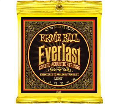 Ernie Ball 2558 Everlast 80/20 Bronze Light .011-.052