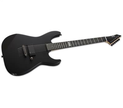 ESP E-II M-I Neck Thru Black Satin2