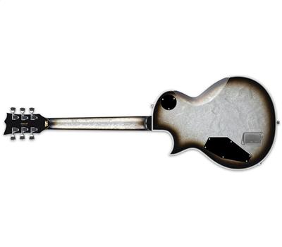 ESP Eclipse Custom Silver Liquid Metal Burst3