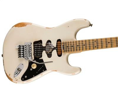 EVH® Frankenstein Relic® Series Maple Fingerboard White3
