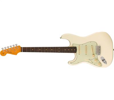Fender American Vintage II 1961 Stratocaster Left-Hand RW Olympic White1