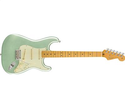 Fender American Professional II Stratocaster Maple Fingerboard Mystic Surf Green1