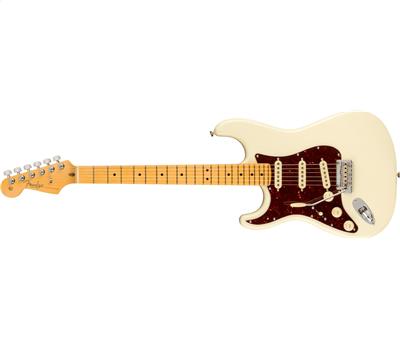 Fender American Professional II Stratocaster® Left-Hand Maple Fingerboard Olympic White1