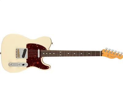 Fender American Professional II Telecaster Rosewood Fingerboard Olympic White1