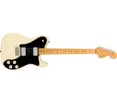 Fender American Professional II Telecaster Deluxe Maple Neck Olympic White1