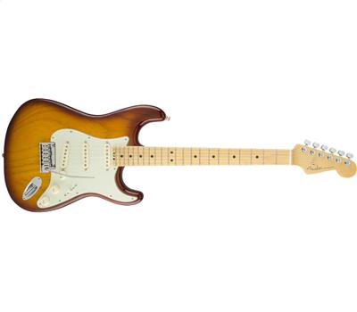 Fender American Elite Stratocaster® Maple Fingerboard Tobacco Sunburst Ash
