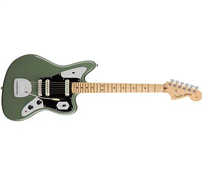 Fender American Professional Jaguar MN Antique Olive1