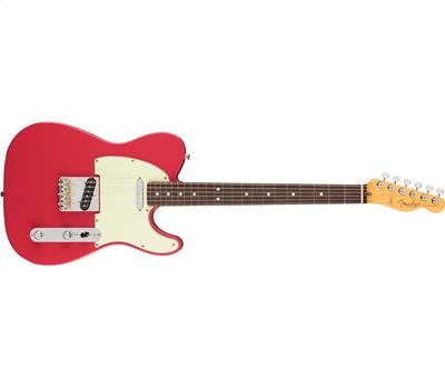 Fender American Professional Classic Telecaster® Rosewood Faded Dakota Red1