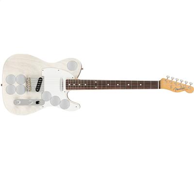 Fender Jimmy Page Mirror Telecaster Rosewood Fingerboard White Blonde1