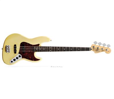 Fender Deluxe Active Jazz Bass RW Vintage White