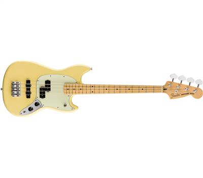 Fender Limited Player Mustang Bass PJ Maple Fingerboard Buttercream1