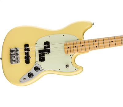 Fender Limited Player Mustang Bass PJ Maple Fingerboard Buttercream3