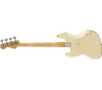 Fender 60th Anniversary Road Worn Jazz Bass PF Olympic White2