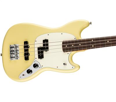 Fender Player II Mustang® Bass PJ Rosewood Fingerboard Hialeah Yellow3