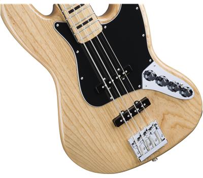Fender Deluxe Active Jazz Bass Ash MN Natural3