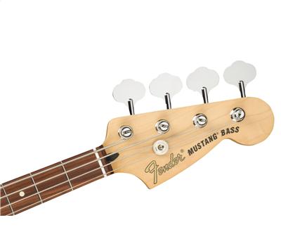 Fender Player Mustang Bass PJ Pau Ferro Firemist Gold4