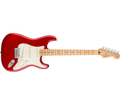Fender Player Stratocaster Maple Fingerboard Candy Apple Red1