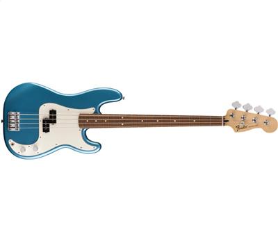 Fender Standard Precision Bass Pau Ferro Lake Placid Blue1