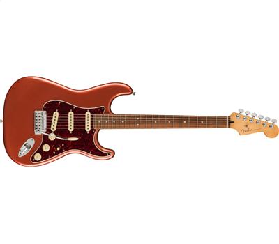 Fender Player Plus Stratocaster® Pau Ferro Aged Candy Apple Red1
