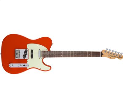 Fender Deluxe Nashville Telecaster RW Fiesta Red1