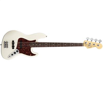 Fender American Standard Jazz Bass RW Olympic White