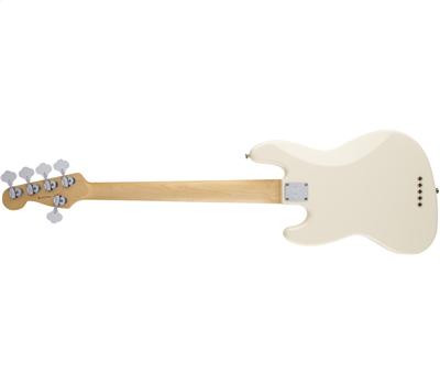 Fender American Standard Jazz Bass V ( Five String ) RW Olympic White3