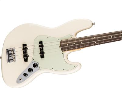 Fender American Professional Jazz Bass® Rosewood Fingerboard Olympic White2