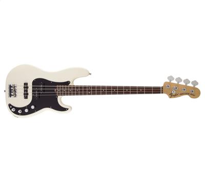 Fender American Deluxe Precision Bass RW Olympic White1