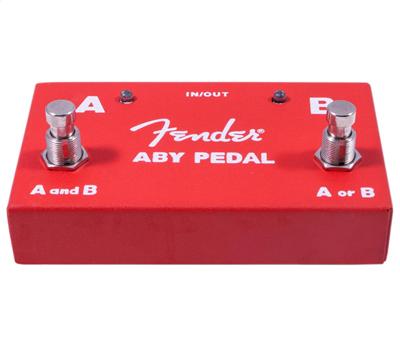 Fender 2-Switch ABY Pedal  Red1