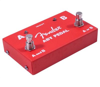Fender 2-Switch ABY Pedal  Red2