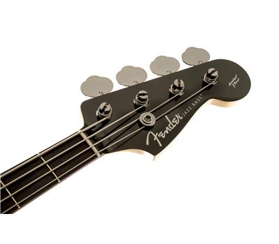 Fender Aerodyne Jazz Bass Rosewood Stained Fretboard Black4