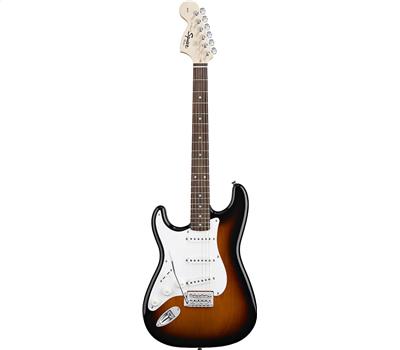 Fender Squier Strat Lefthand BSB Brown Sunburst