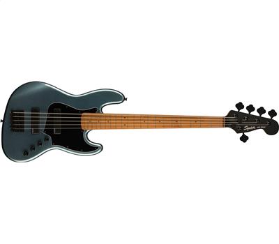Squier Contemporary Active Jazz Bass HH V Roasted Maple Fingerboard Gunmetal Met1