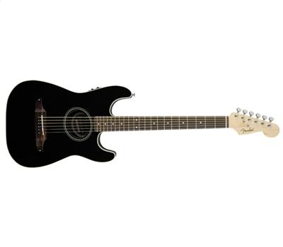 Fender Stratacoustic Black1