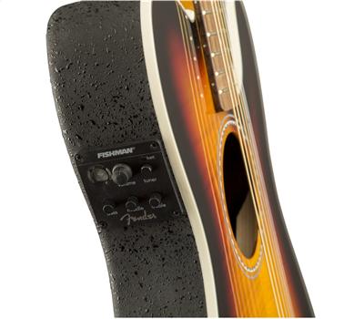 Fender Telecoustic Premier Flame Maple 3-Color Sunburst3