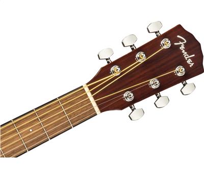 Fender CD-140SCE Dreadnought Walnut Fingerboard Sunburst4