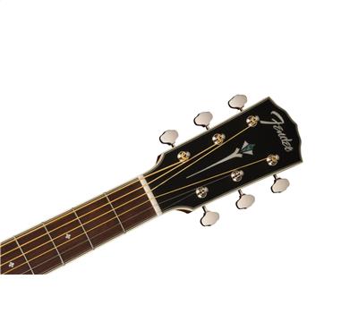 Fender PS-220E Parlor All Mahogany Ovangkol Fingerboard Aged Cognac Burst4