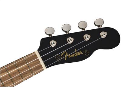 Fender Venice Soprano Ukulele Black4