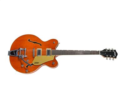 Gretsch G5622T Electromatic Center Block Double-Cut with Bigsby Orange Stain1