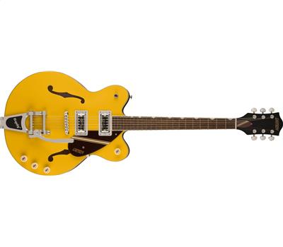 Gretsch G2604T Streamliner Rally II with Bigsby Laurel Fingerboard Bamboo Yellow / Copper1