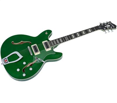 Hagstrom Viking Deluxe C Emerald Green Metallic2