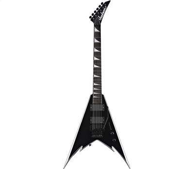 Jackson Phil Demmel Signature Demmelition King V Black w/Silver Bevels1